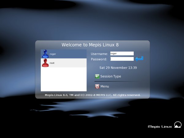 First login
