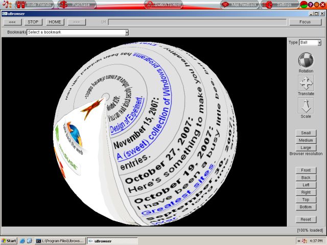 MojoPac uBrowser 3