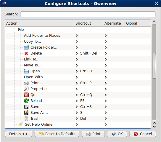 Shortcuts