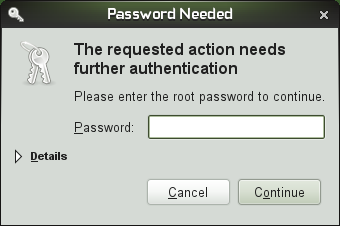 Root password