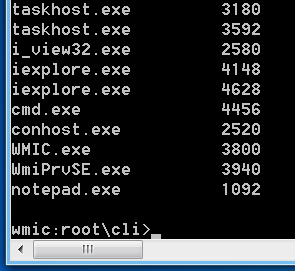 Get process list
