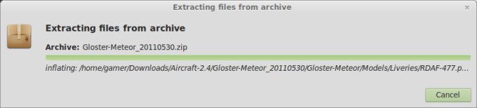 Extracting files
