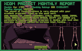 UFO monthy report